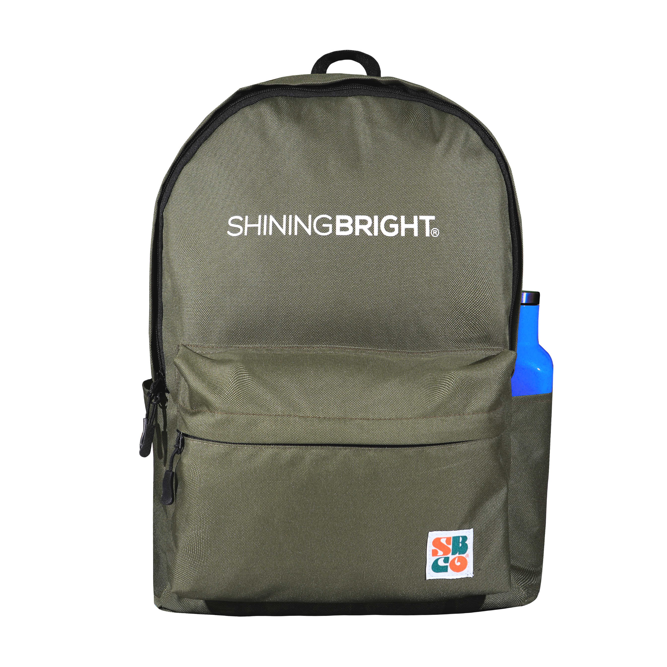 Shining Bright Wave Backpack - Olive