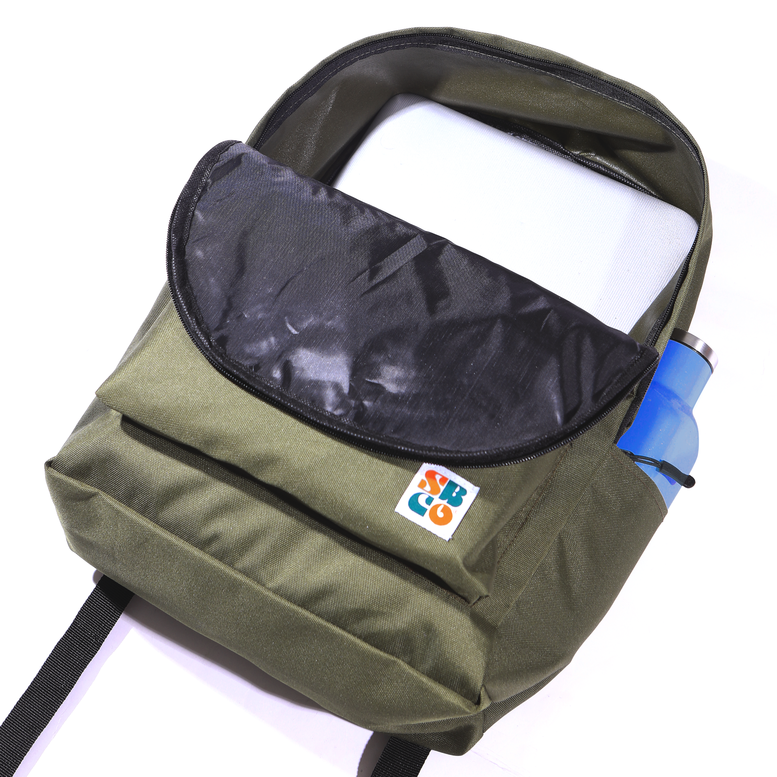 Shining Bright Wave Backpack - Olive