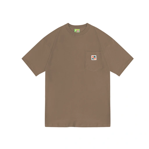 Shining Bright Pocket Tshirt - Maple Brown