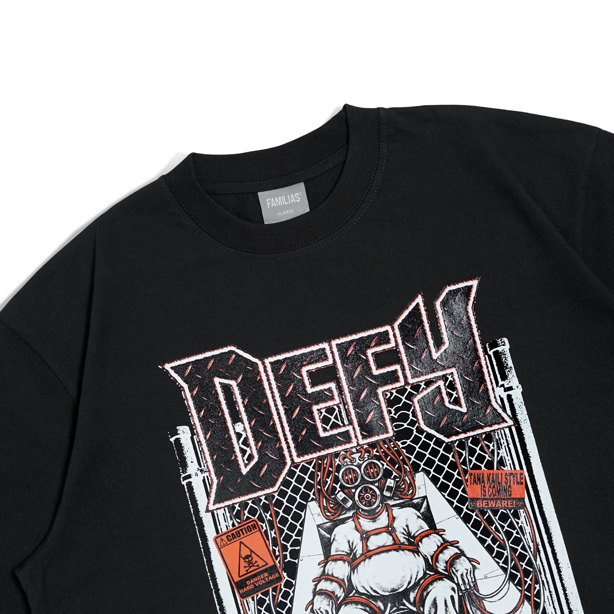 Familias® x Defy - Black T-Shirt - Defy Bc