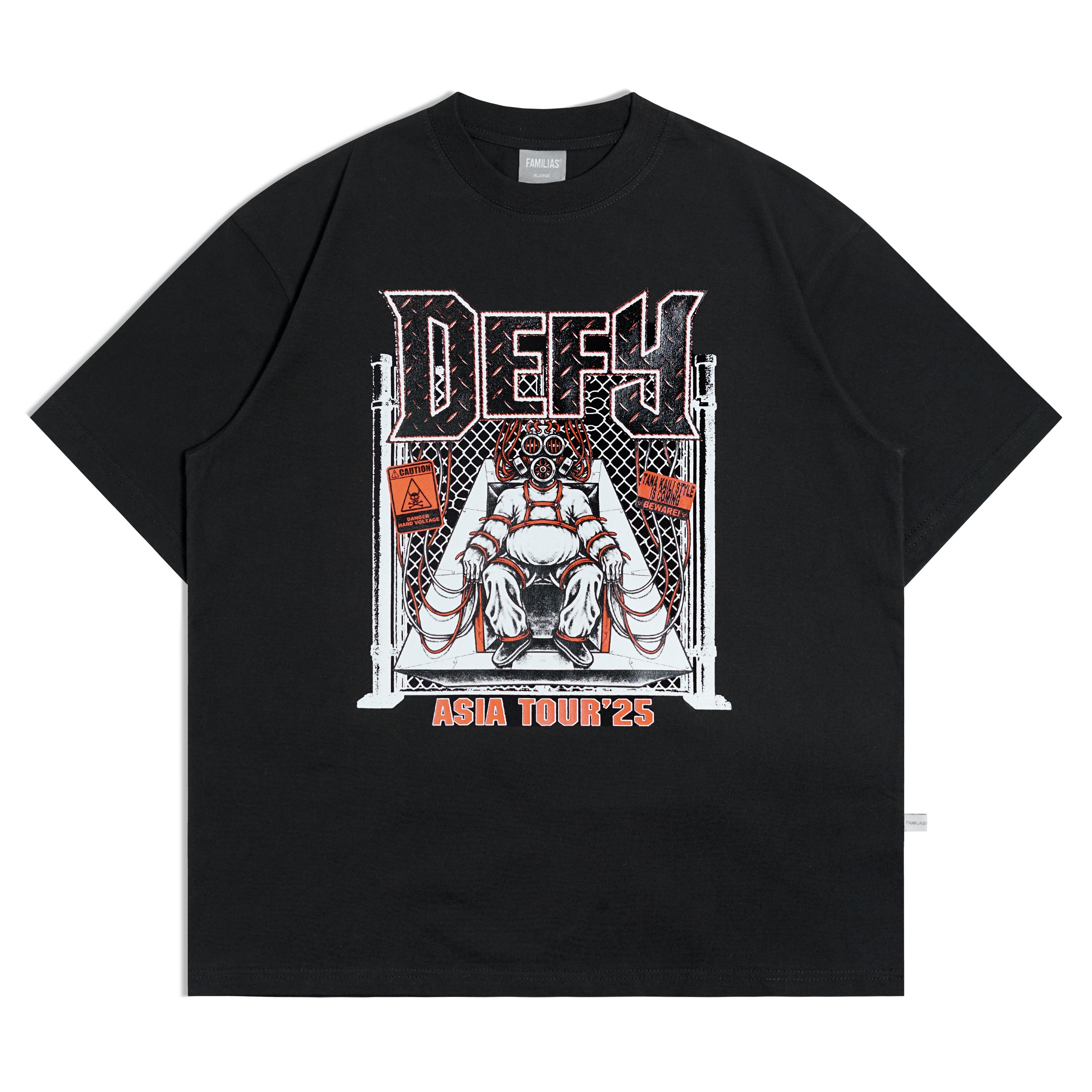 Familias® x Defy - Black T-Shirt - Defy Bc