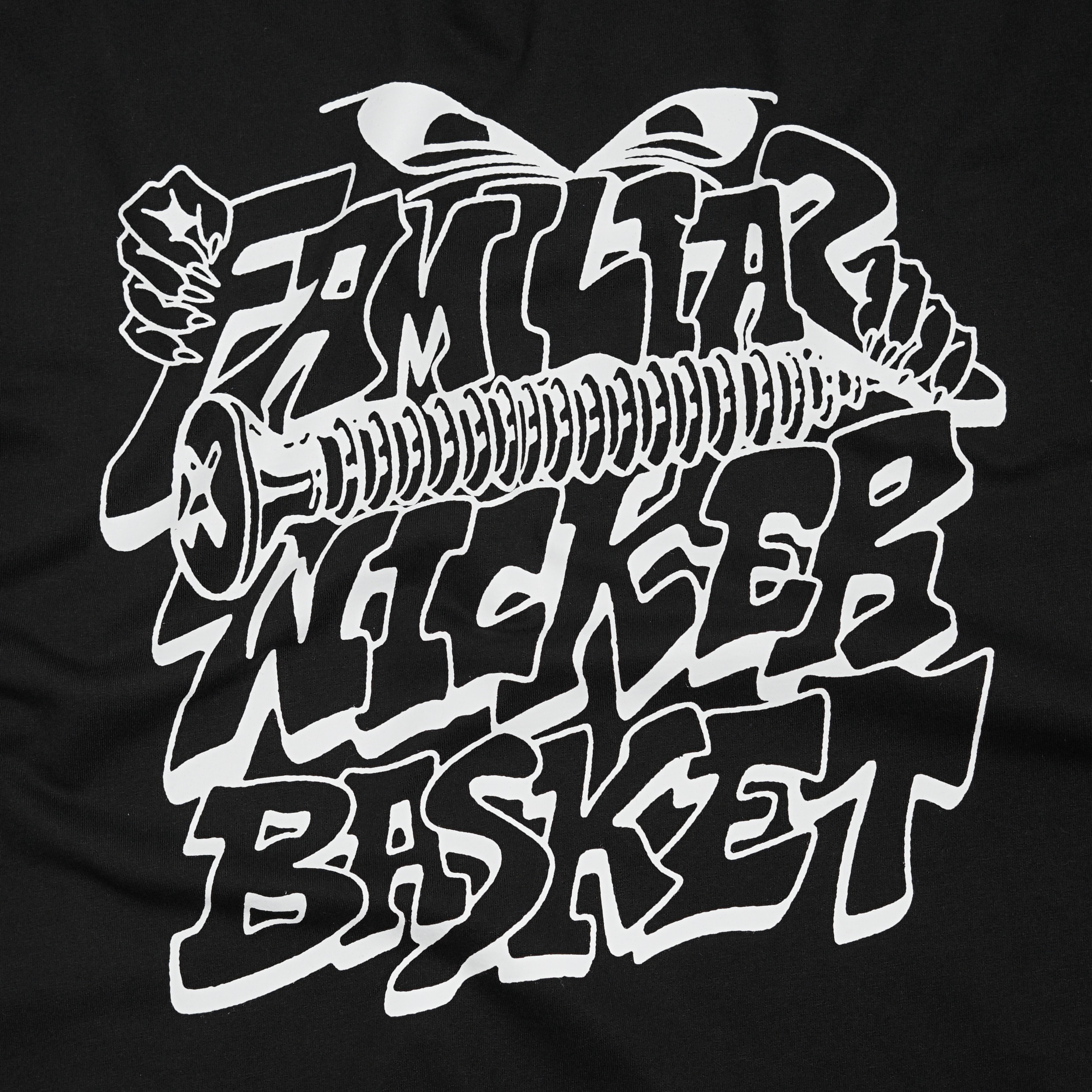 Familias® x Wicker Basket - Black T-Shirt - Wicker Bc