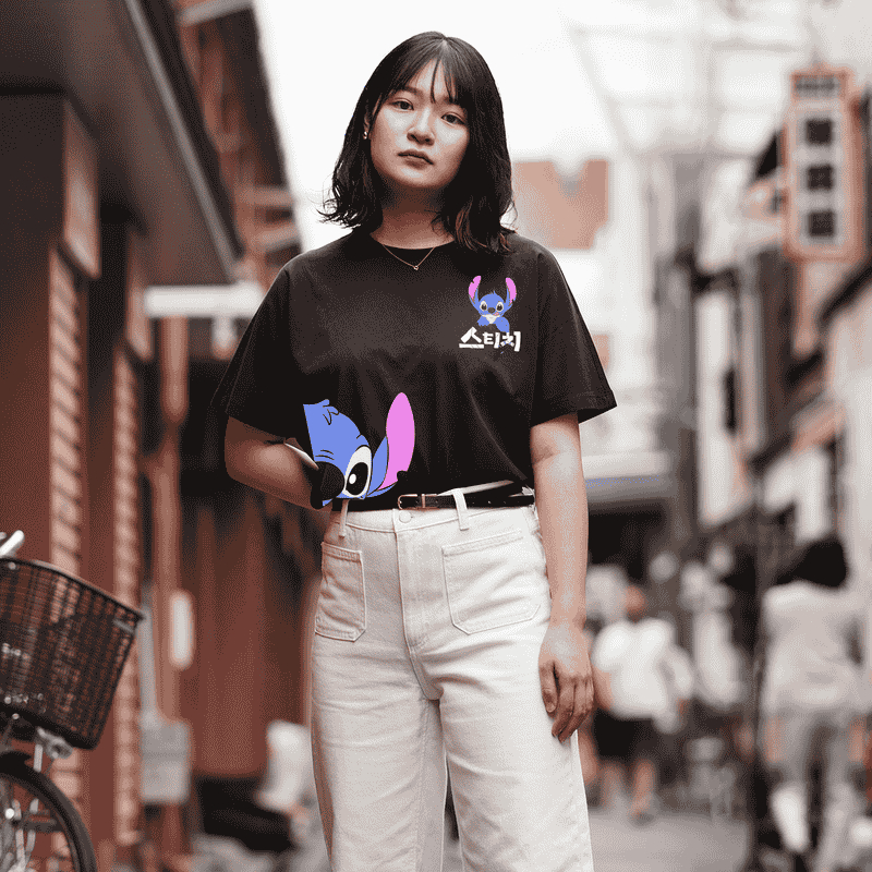 Orora Kaos Pria Distro Cartoon Cute Blue Monster - T-shirt Unisex Baju Lengan Pendek Sablon ORKL 76