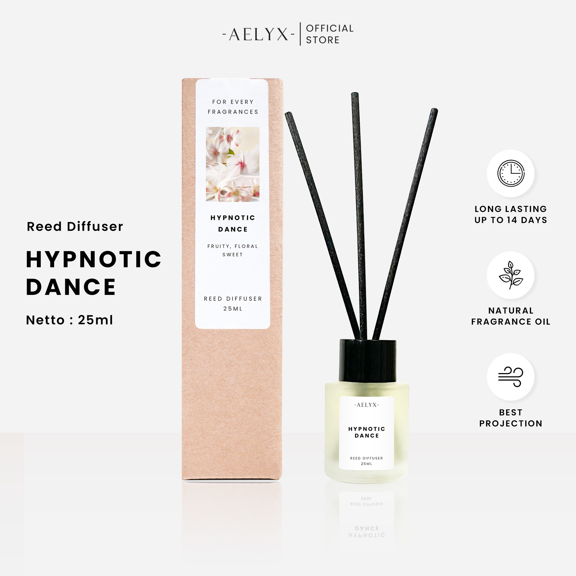 Aelyx Reed Diffuser Hypnotic Dance 25ml