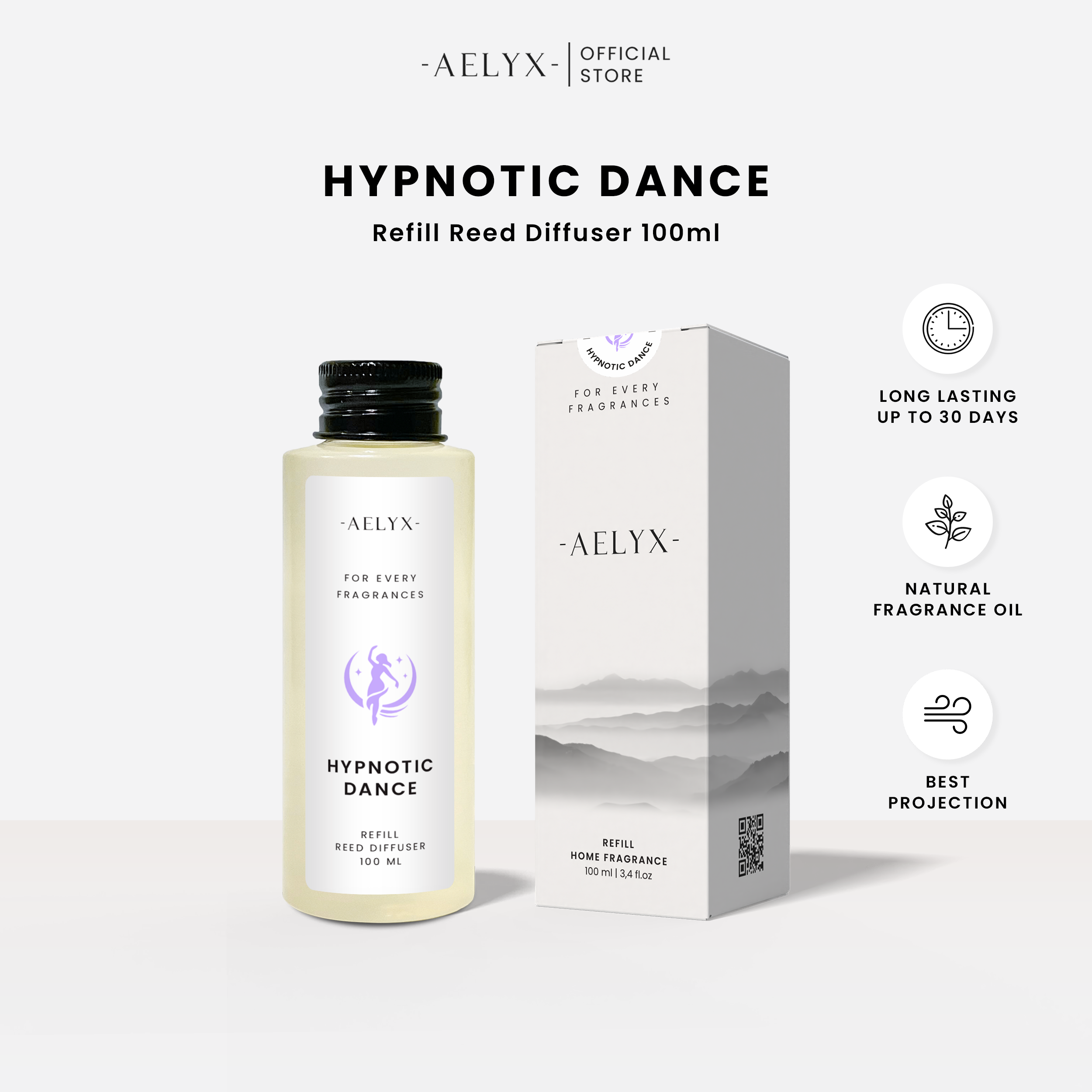 Aelyx Refill Reed Diffuser Hypnotic Dance 100ml