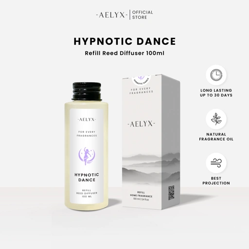 Image of Aelyx Refill Reed Diffuser Hypnotic Dance 100ml