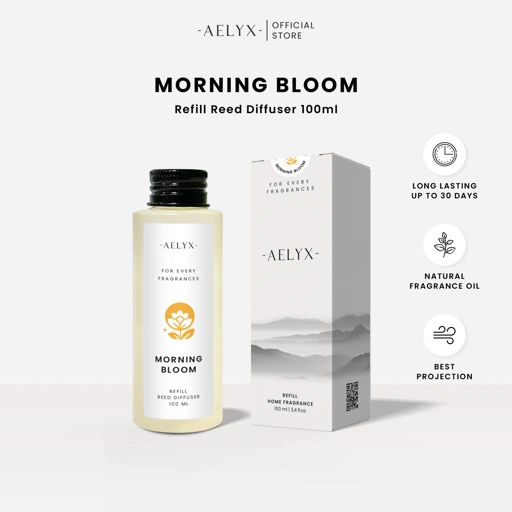 Image of Aelyx Refill Reed Diffuser Morning Bloom 100ml