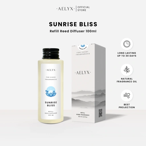 Image of Aelyx Refill Reed Diffuser Sunrise Bliss 100ml