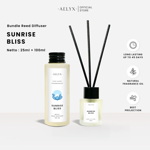 Image of Aelyx Bundle Diffuser Sunrise Bliss 125ml