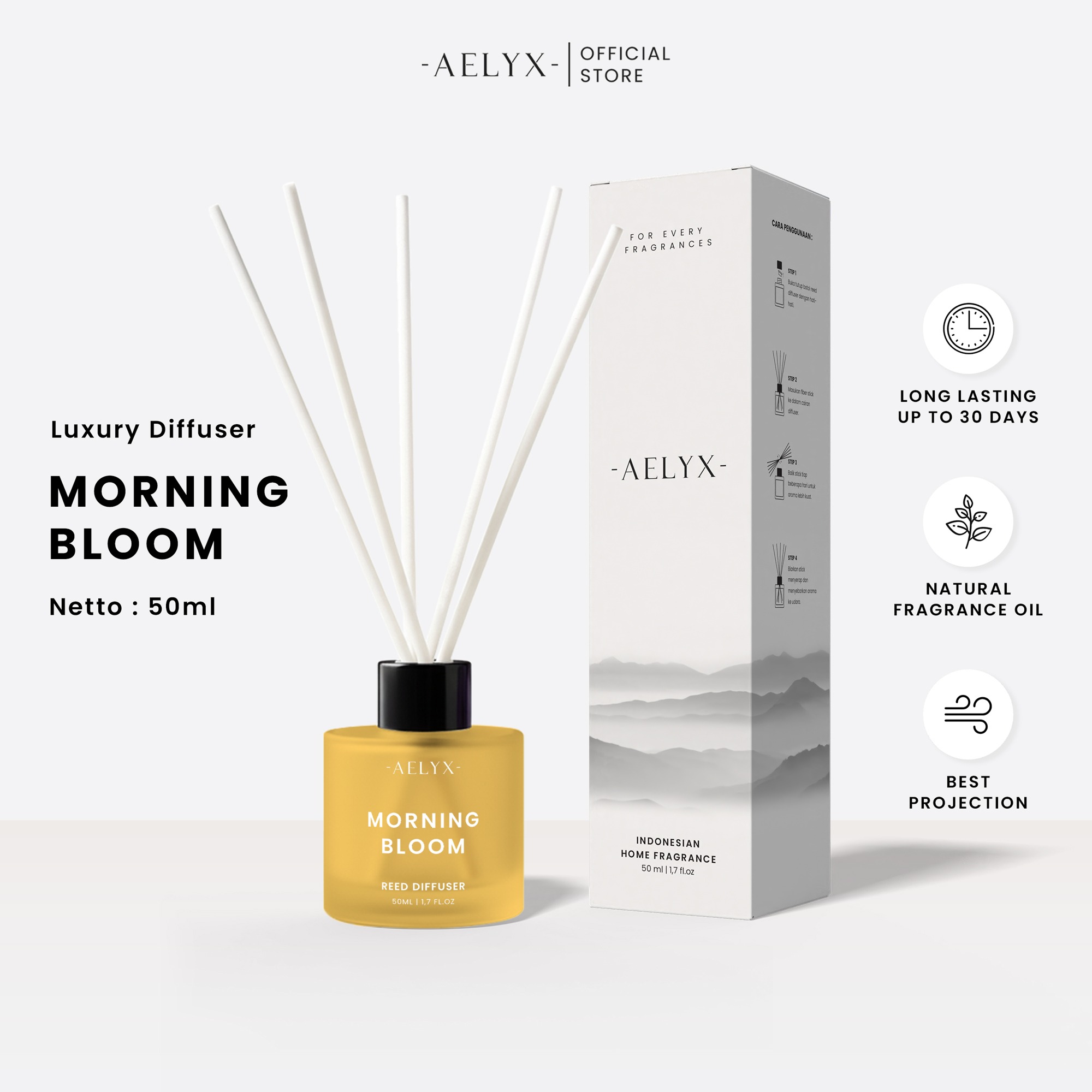 Aelyx Diffuser Morning Bloom 50ml