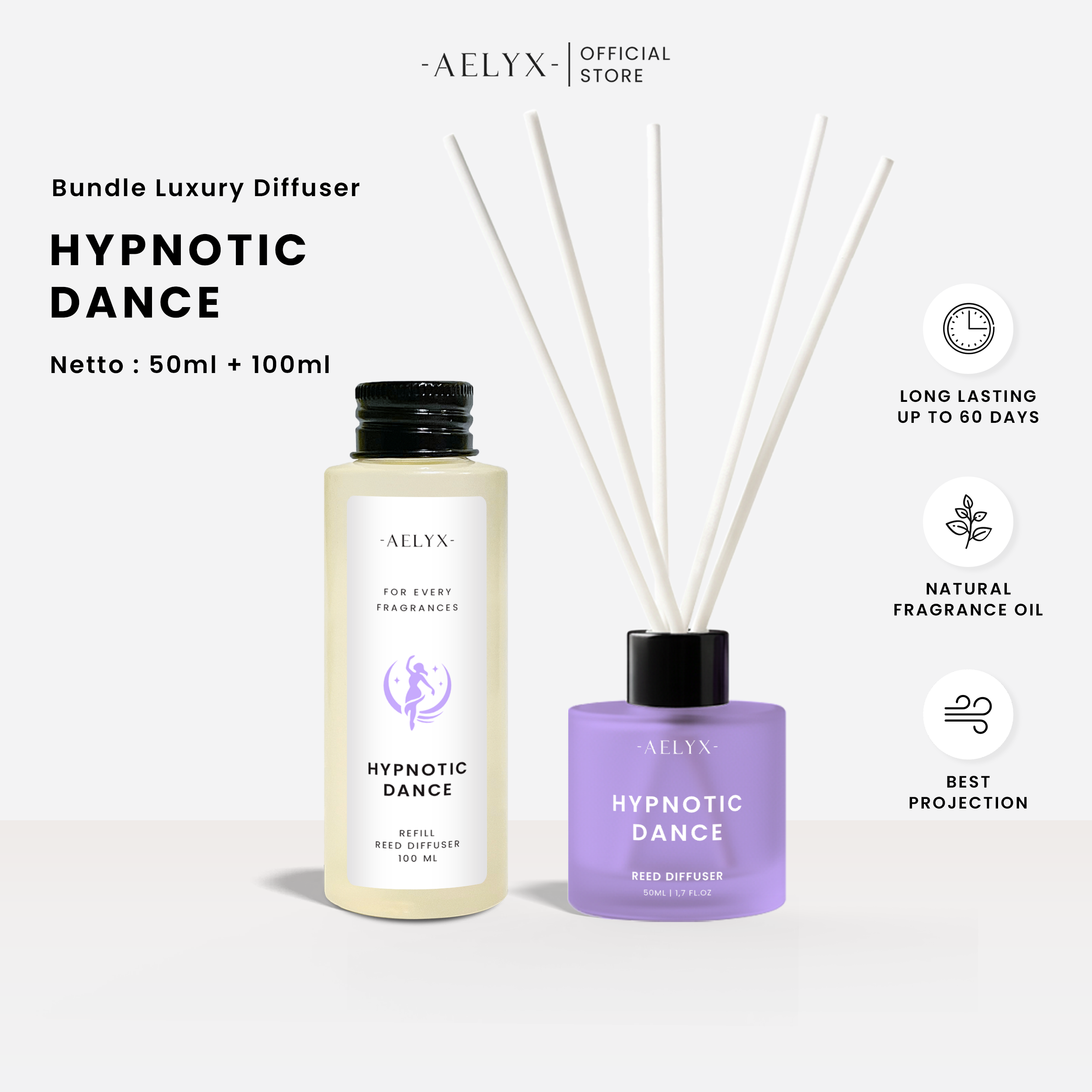 Aelyx Bundle Diffuser Hypnotic Dance 150ml