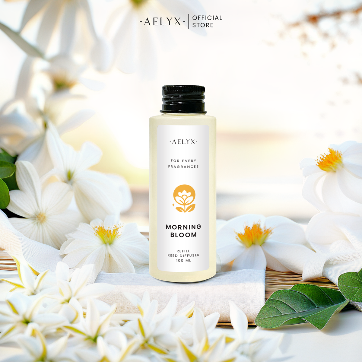 Aelyx Refill Reed Diffuser Morning Bloom 100ml
