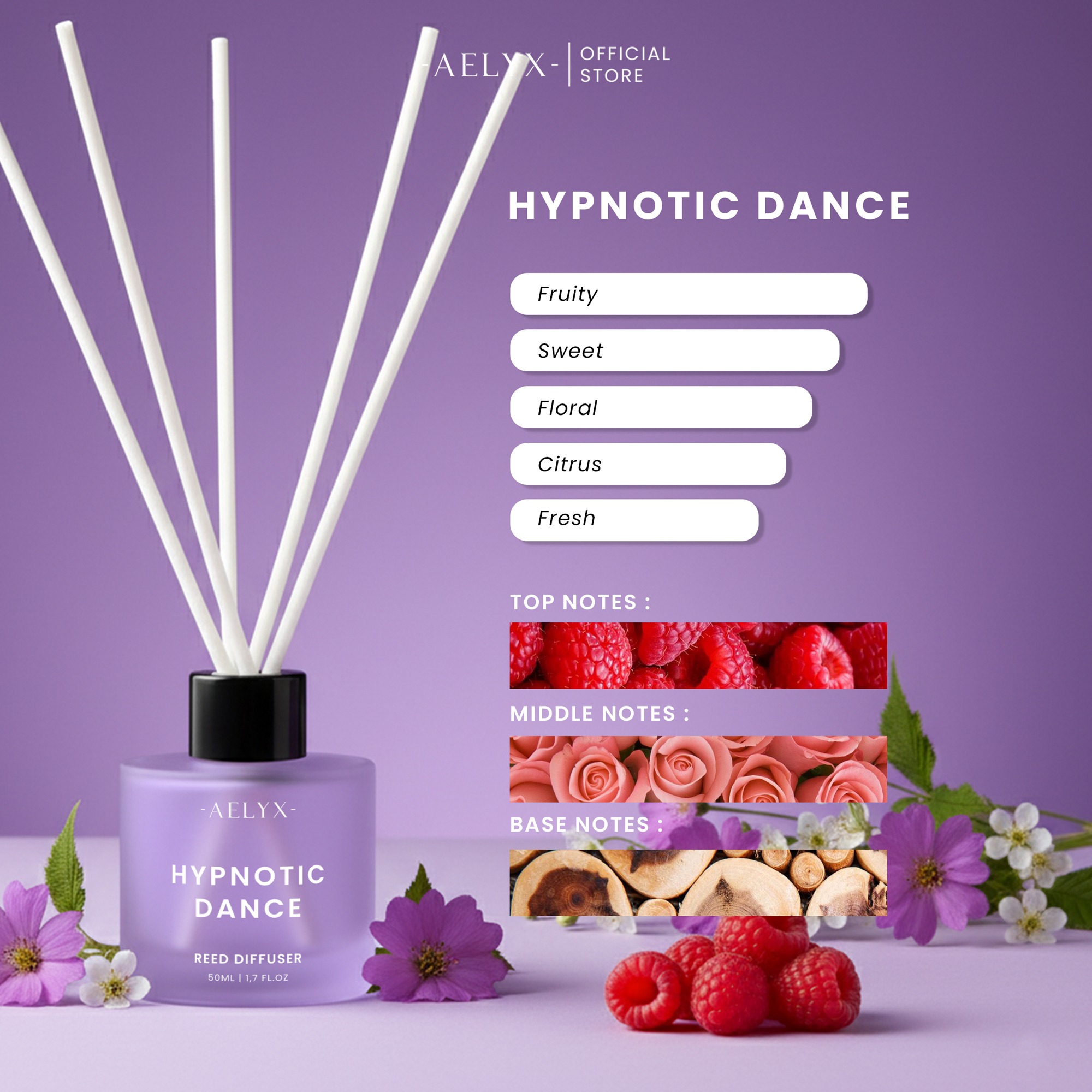 Aelyx Bundle Diffuser Hypnotic Dance 150ml