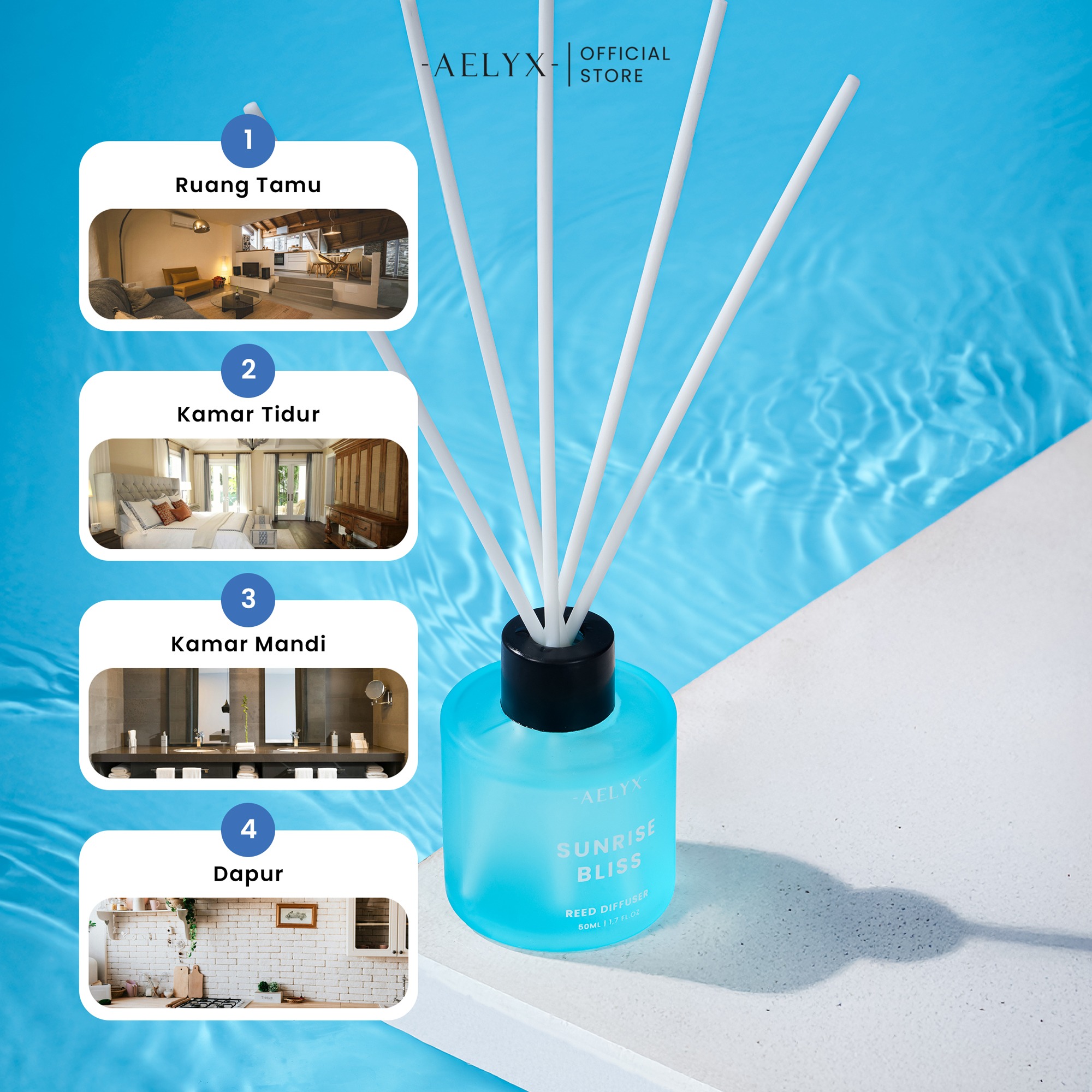 Aelyx Diffuser Sunrise Bliss 50ml