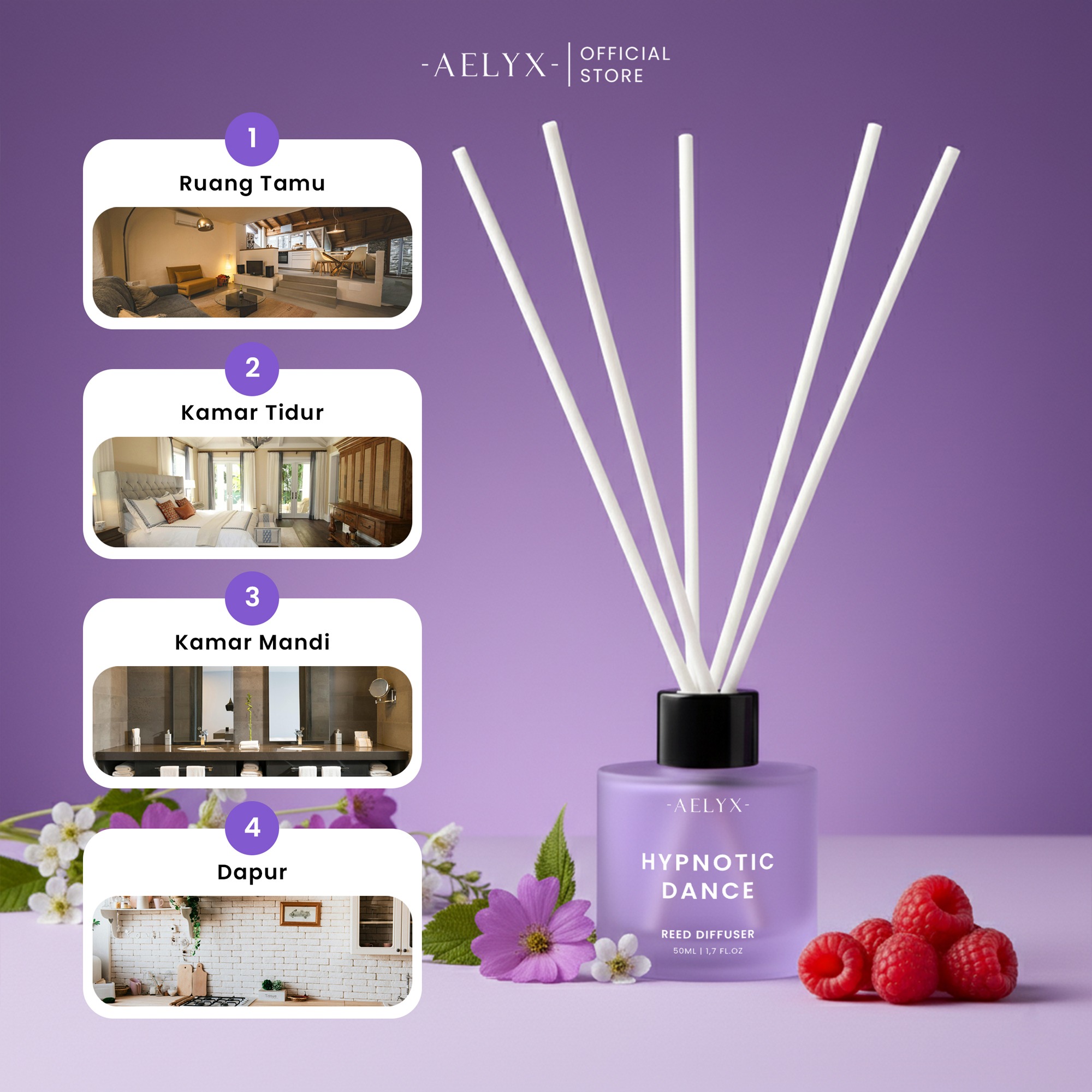 Aelyx Bundle Diffuser Hypnotic Dance 150ml