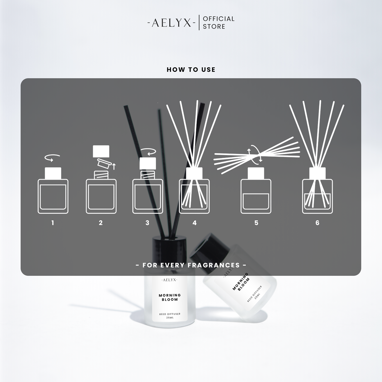Aelyx Bundle Diffuser Morning Bloom 125ml