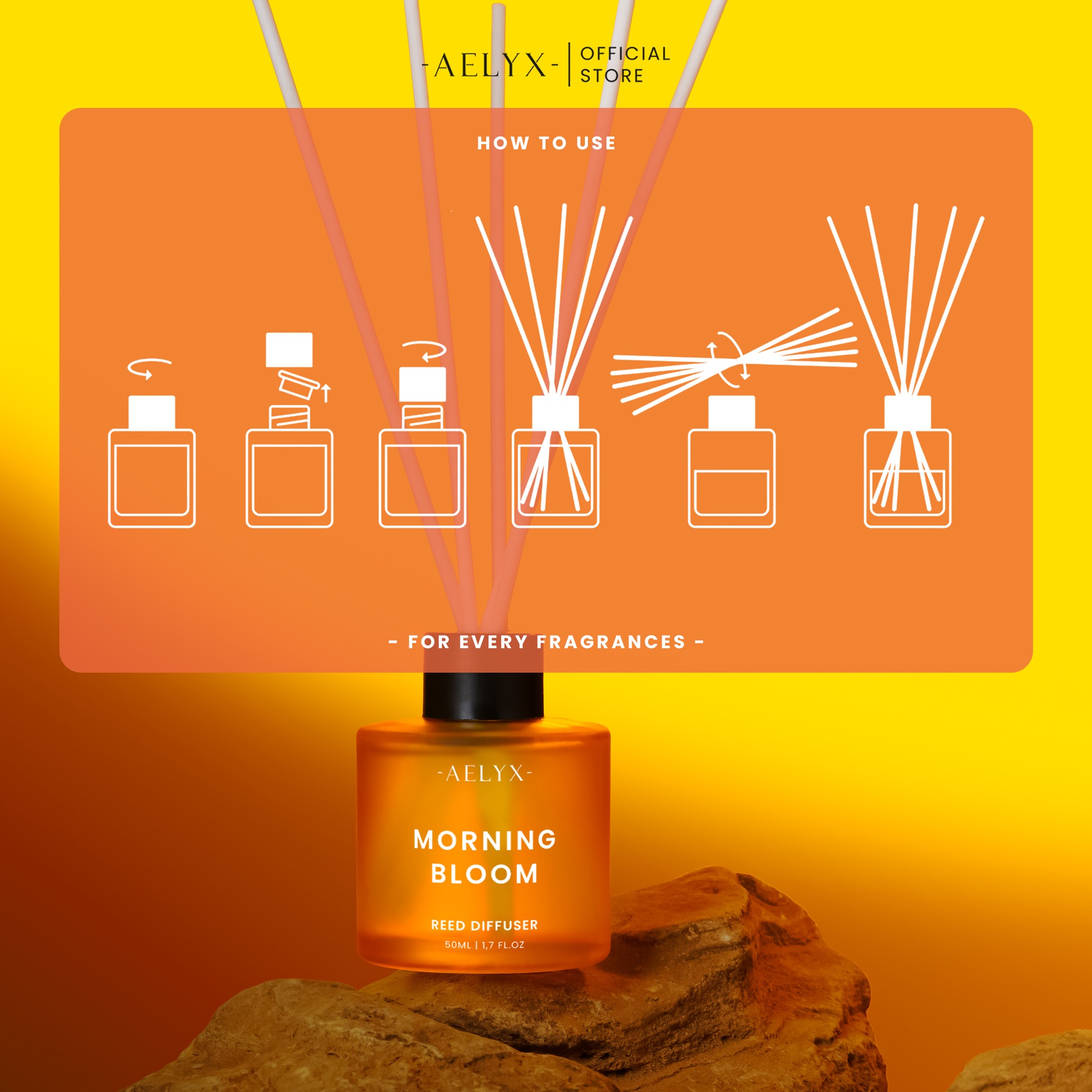 Aelyx Diffuser Morning Bloom 50ml