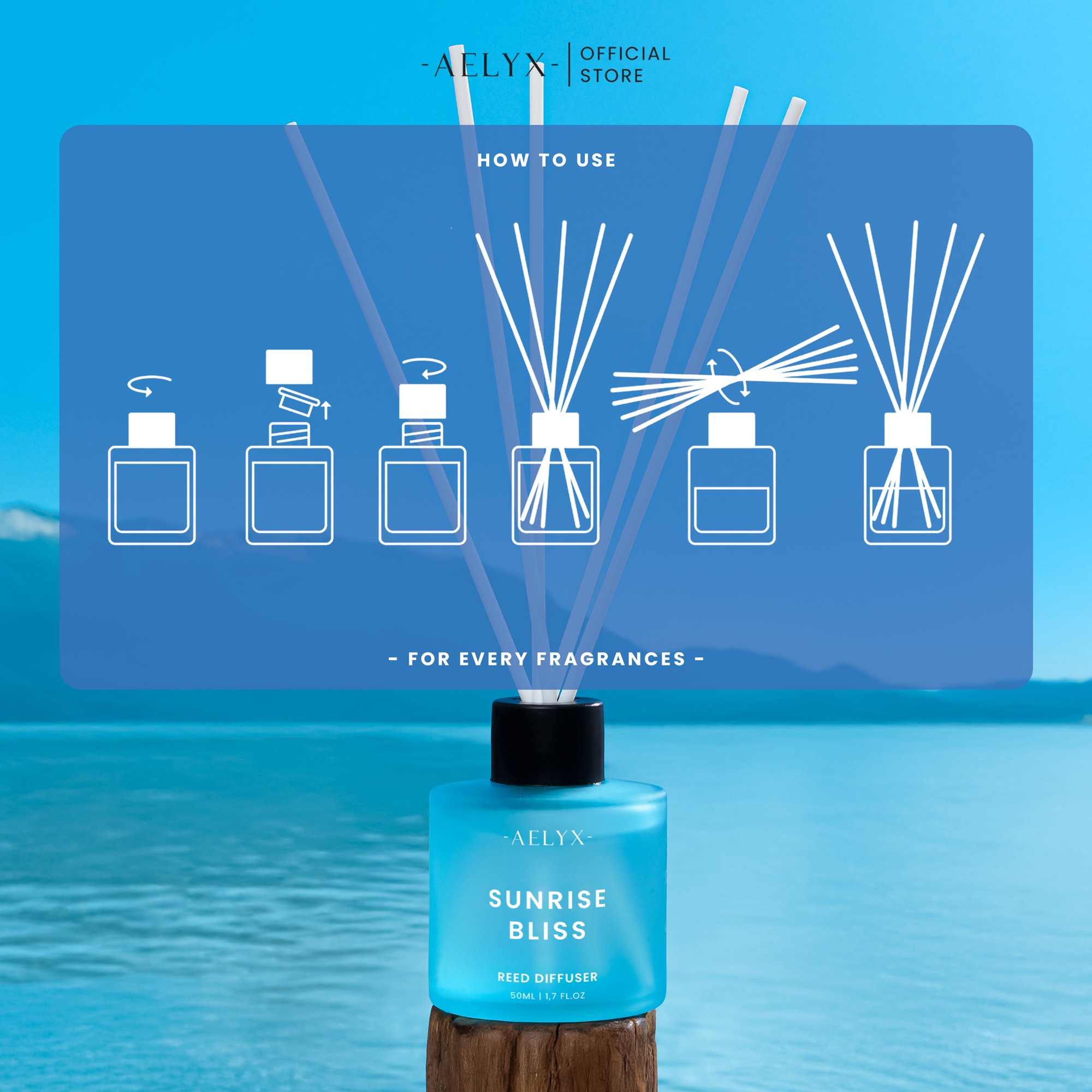 Aelyx Diffuser Sunrise Bliss 50ml