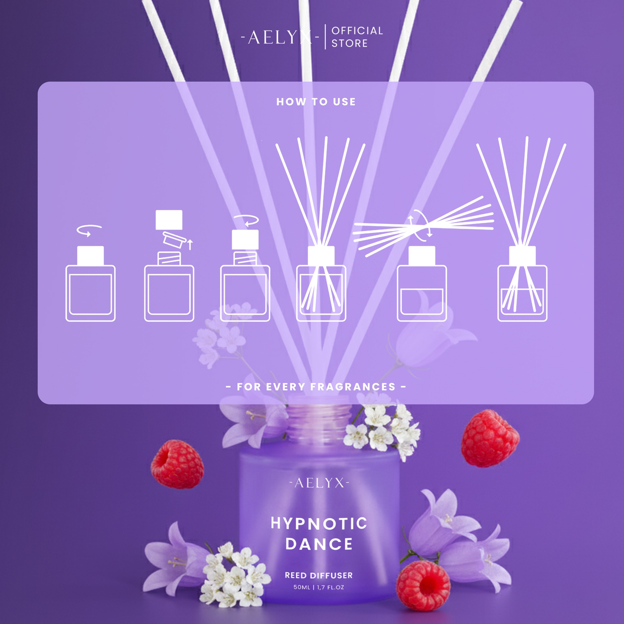 Aelyx Bundle Diffuser Hypnotic Dance 150ml