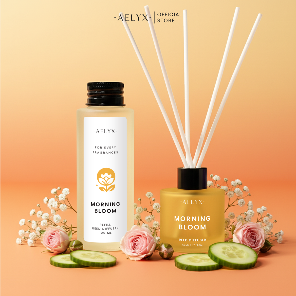 Aelyx Bundle Diffuser Morning Bloom 150ml
