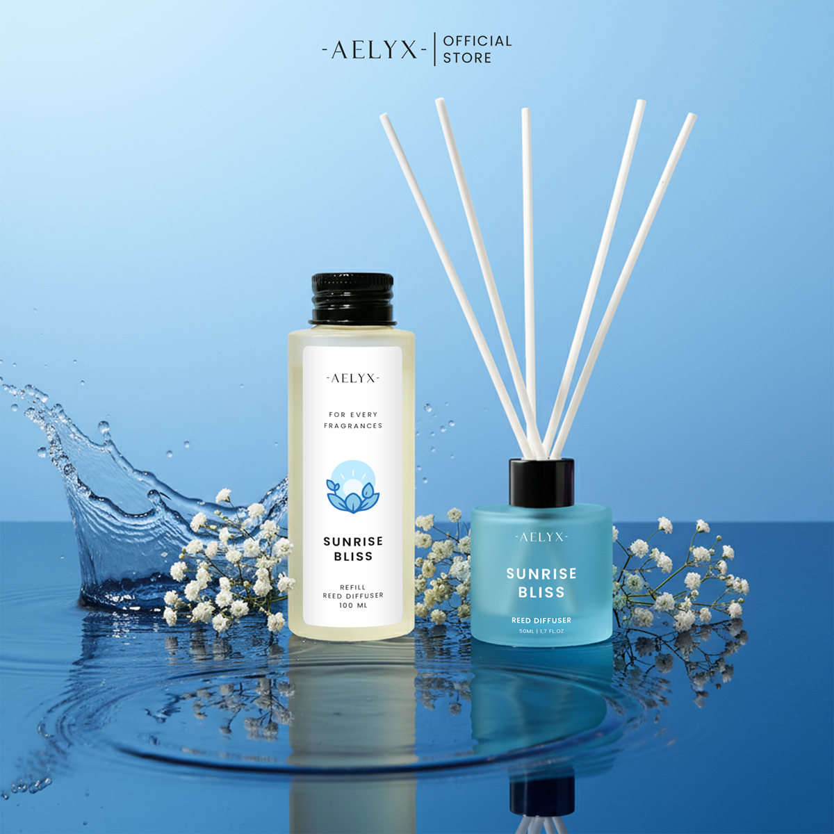 Aelyx Bundle Diffuser Sunrise Bliss 150ml