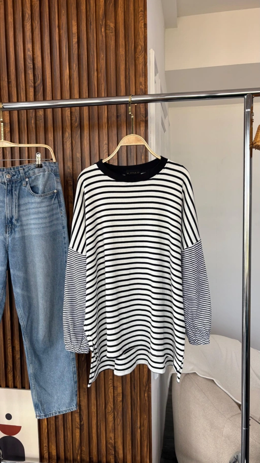 Image of Tshirt Ries Stripe 