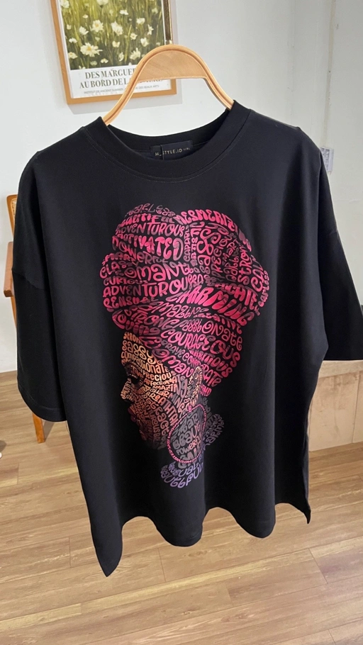 Image of Tshirt OV African Woman Black