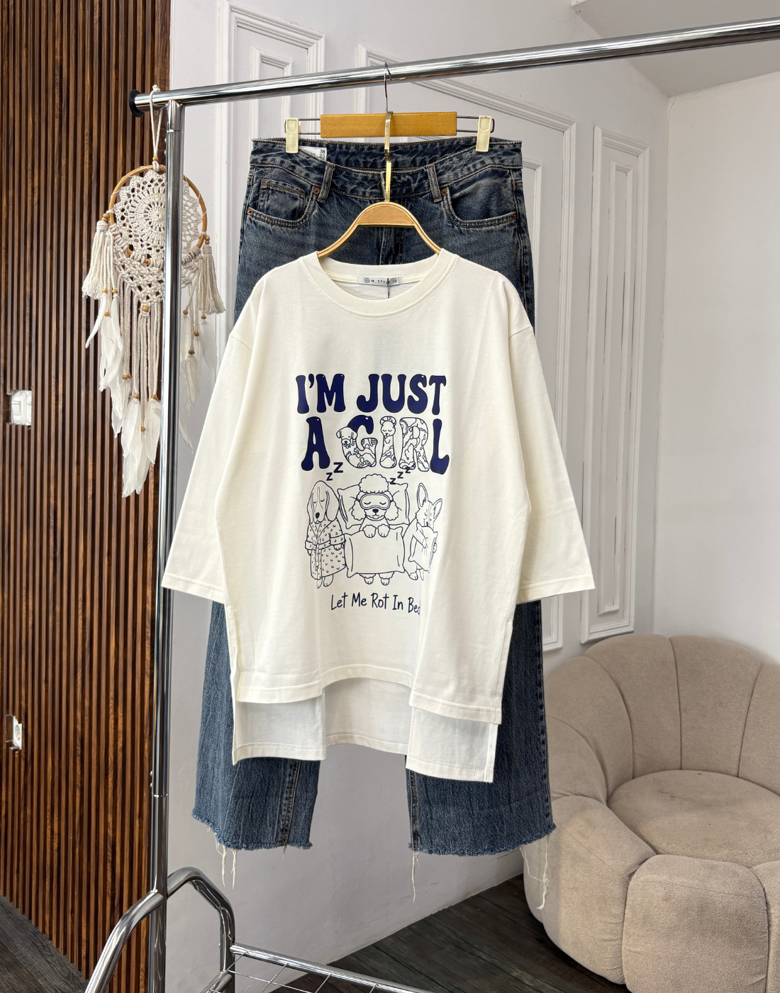 Tshirt Tee BW (Banyak Motif)