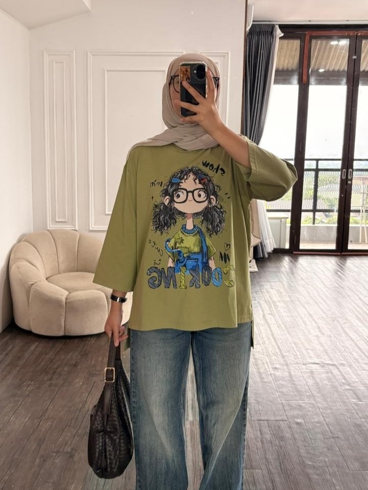 Tshirt Tee Olive