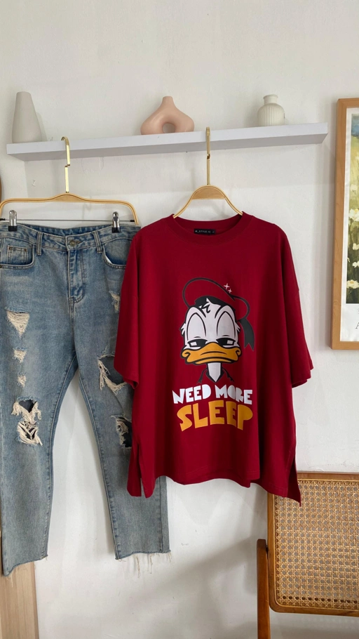 Image of Tshirt OV Donald NMS Maroon