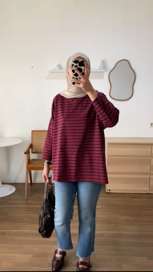 Image of Tshirt Stripe Oversize 