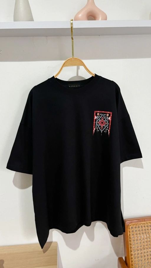 Image of Tshirt OV Ethnic Black