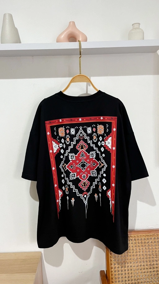 Image of Tshirt OV Ethnic Black