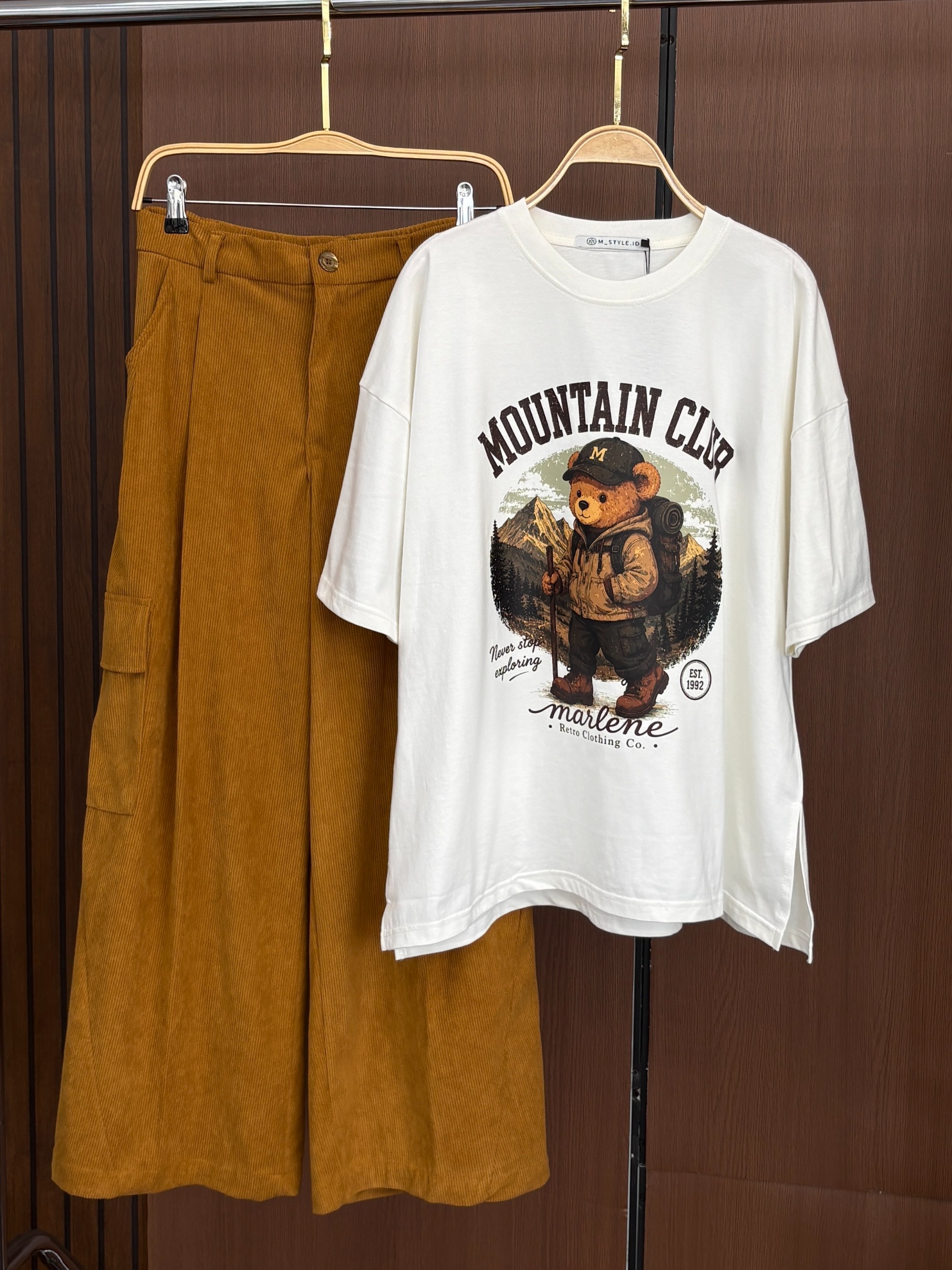 Tshirt OV BW Bear