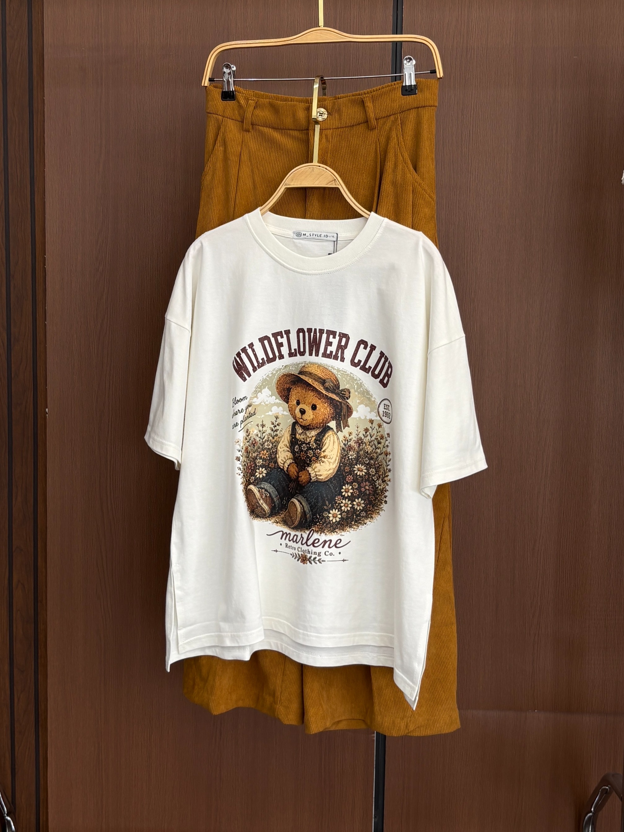 Tshirt OV BW Bear