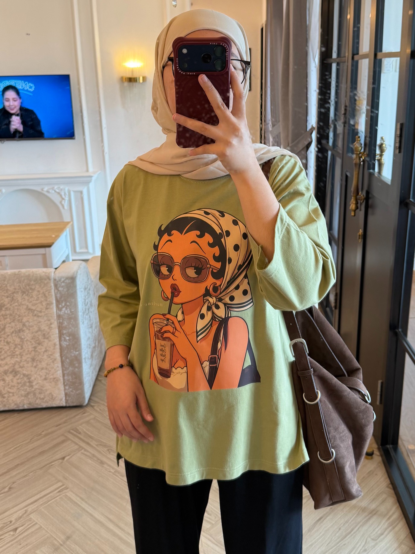 Tshirt Tee Olive