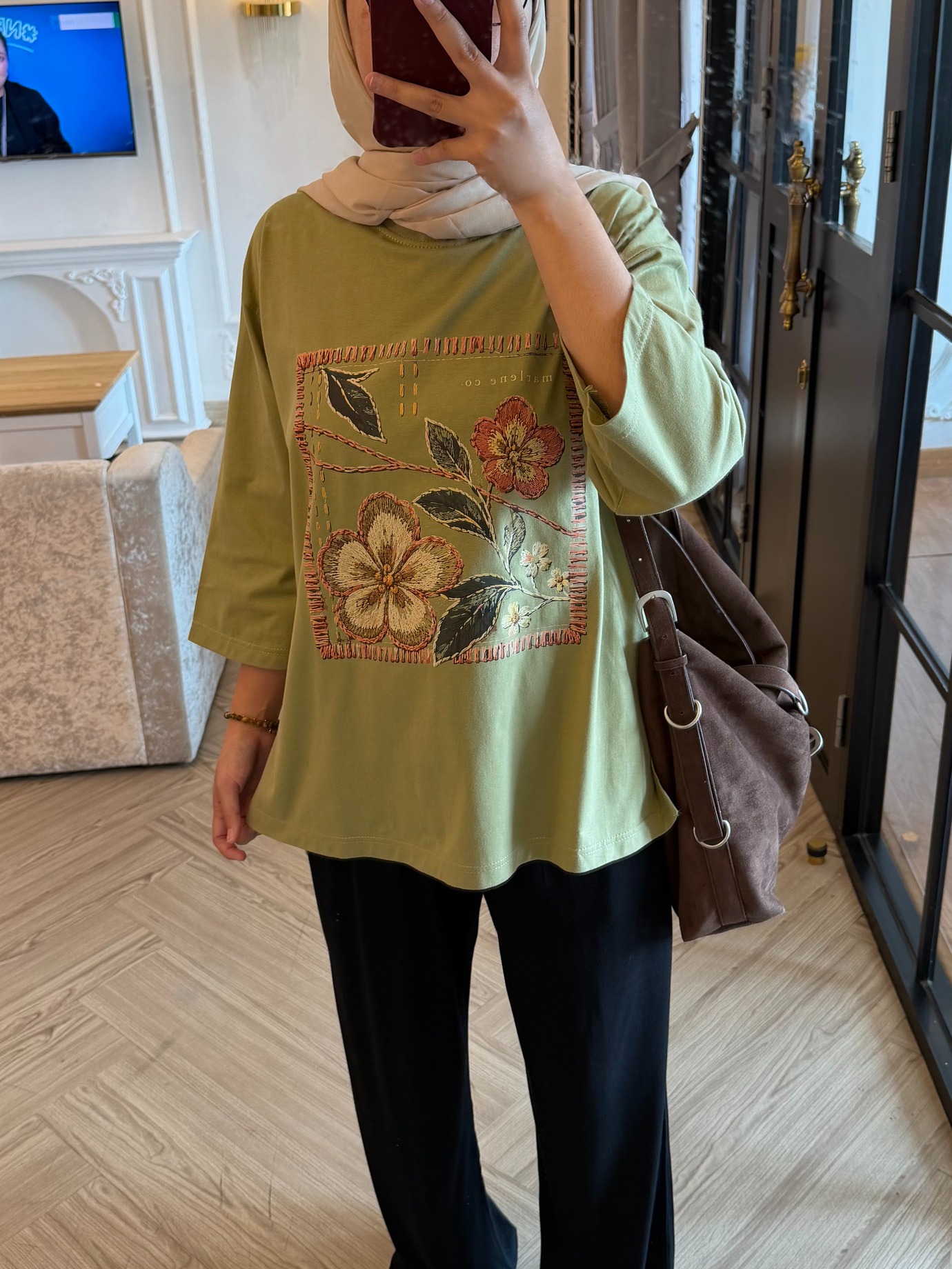 Tshirt Tee Olive