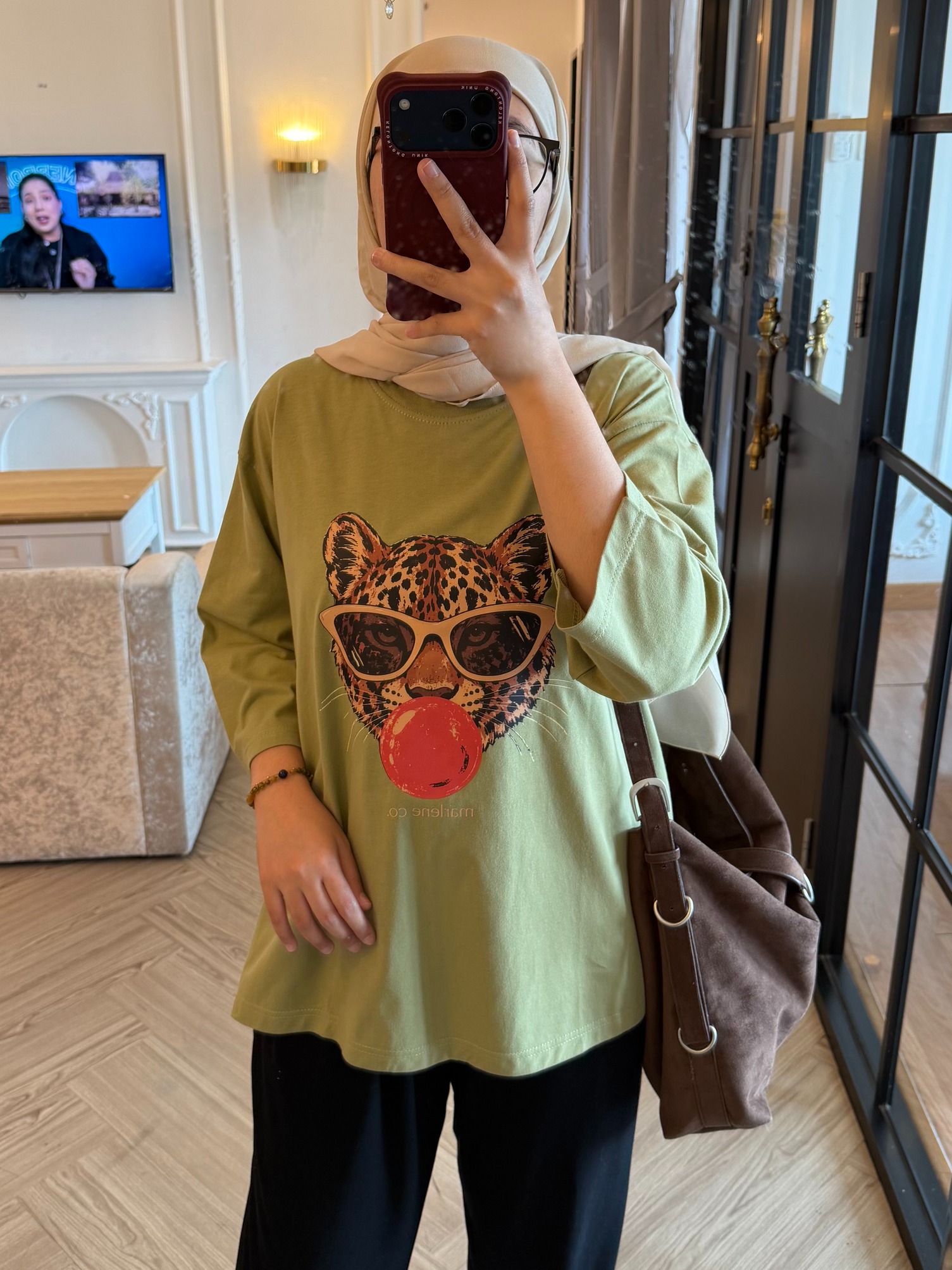 Tshirt Tee Olive