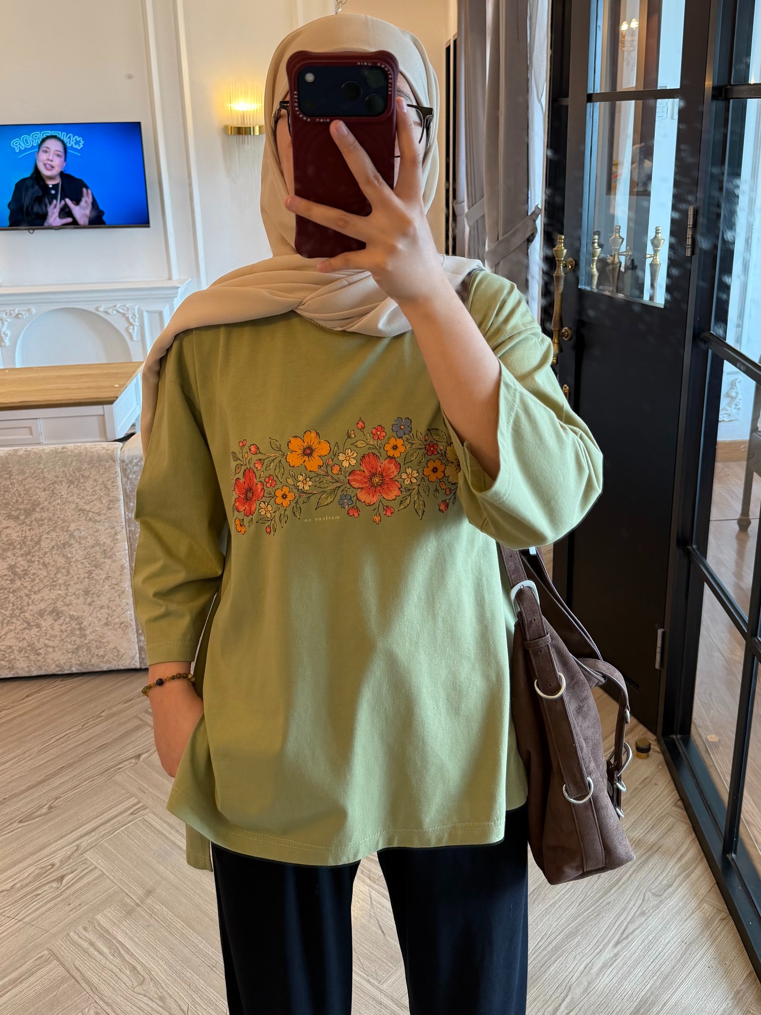 Tshirt Tee Olive