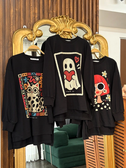 Tshirt LS Black