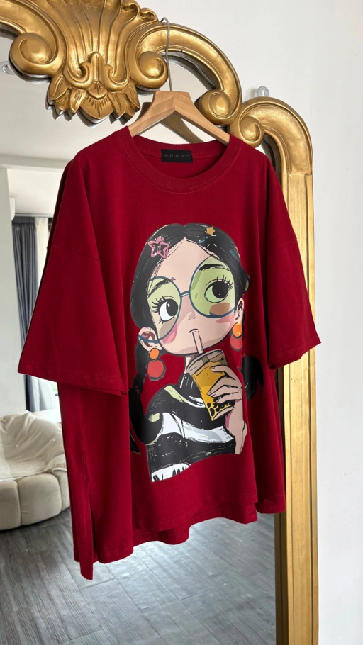 Image of Tshirt OV Drinking Maroon