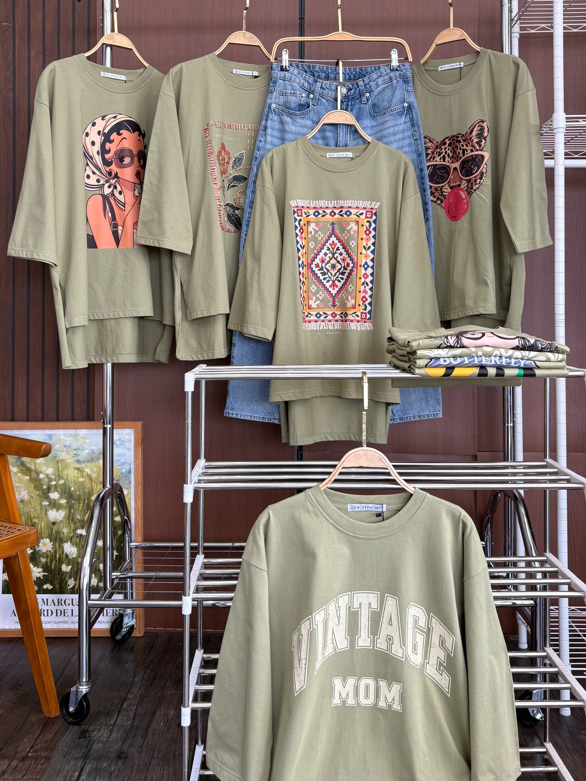 Tshirt Tee Olive
