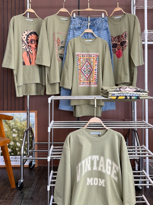 Tshirt Tee Olive