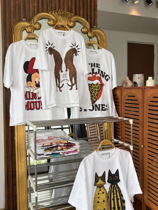 Tshirt OV White (Banyak Motif Lucu)