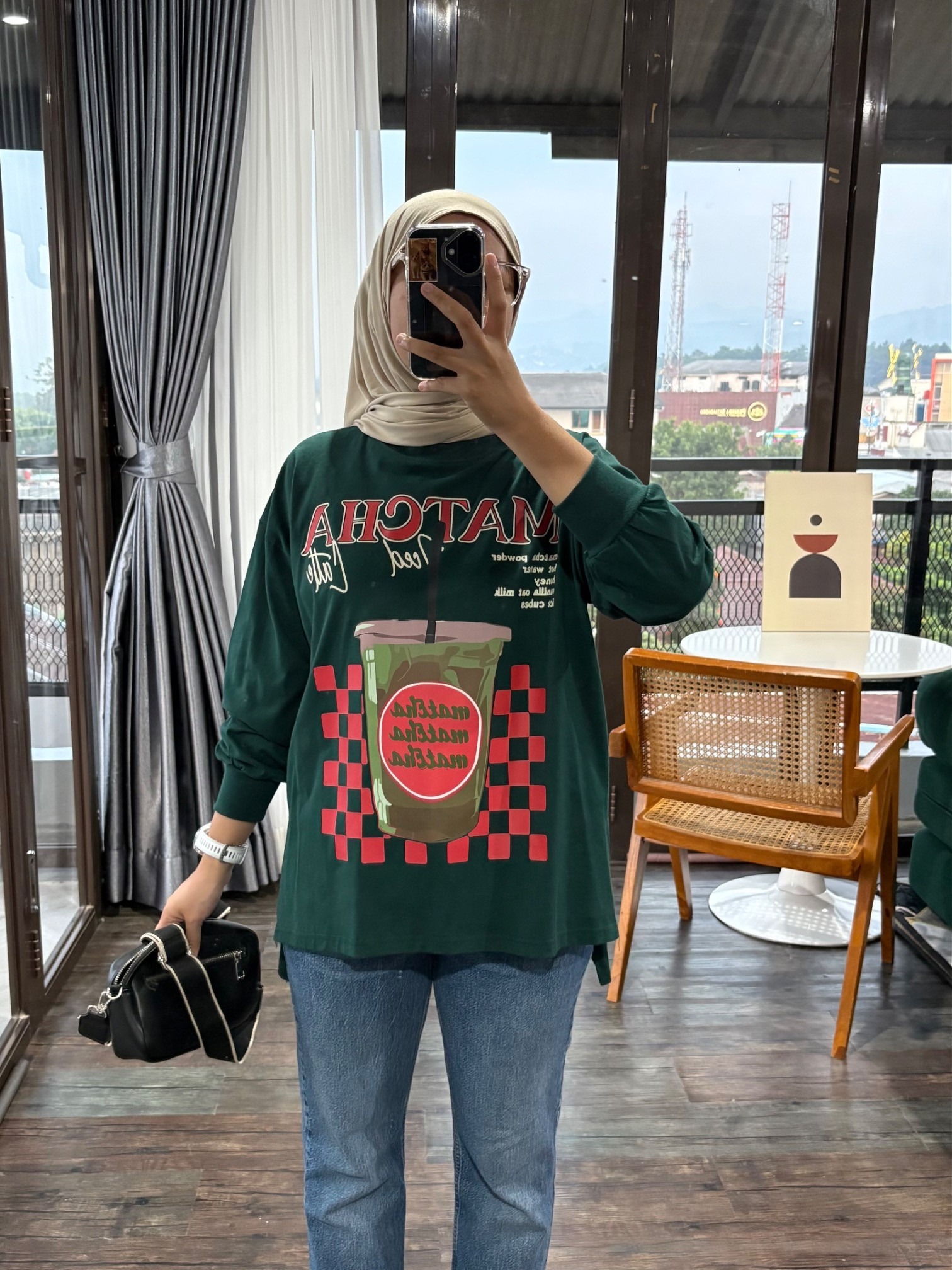 Tshirt LS Emerald