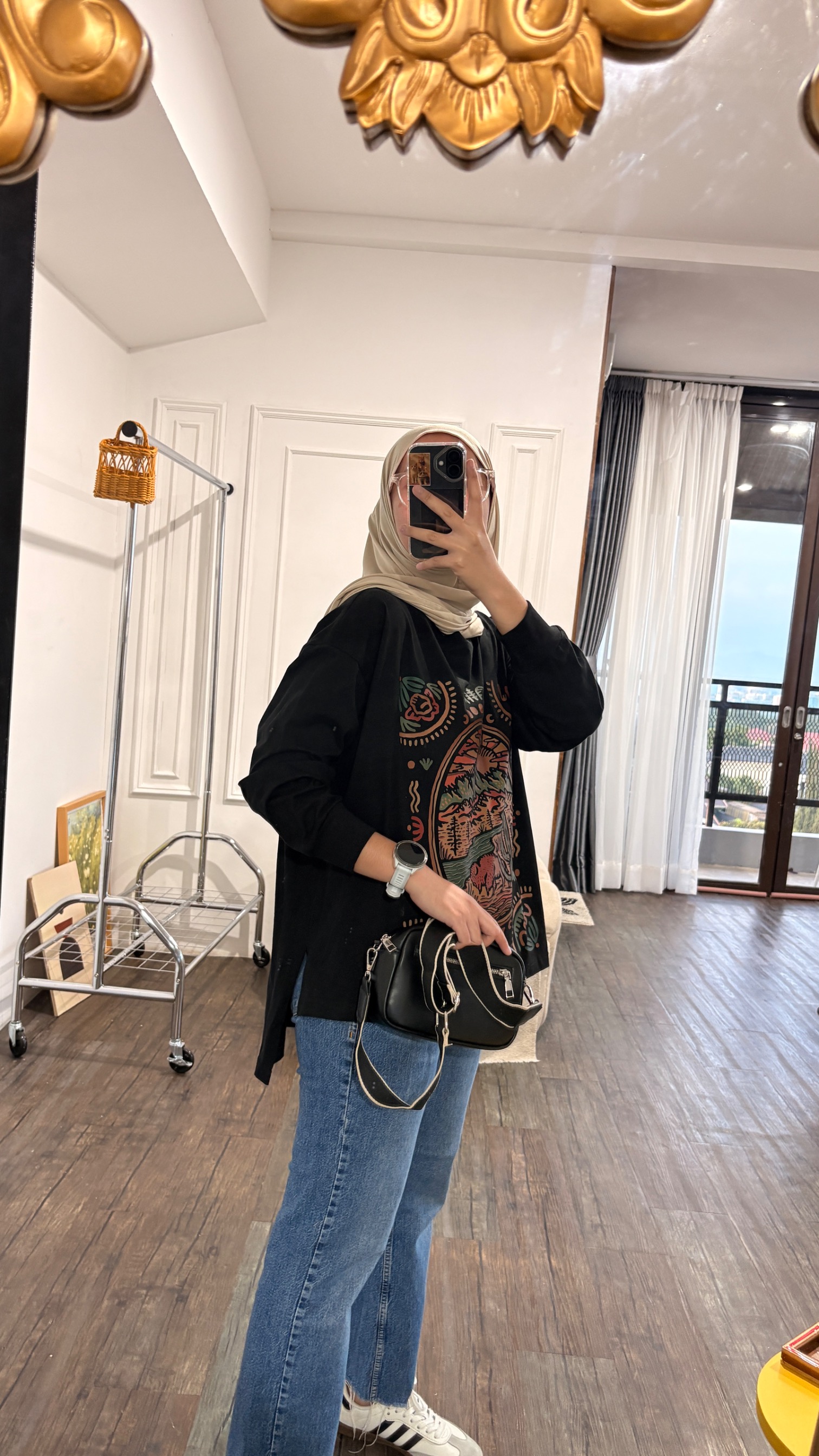 Tshirt LS New Black