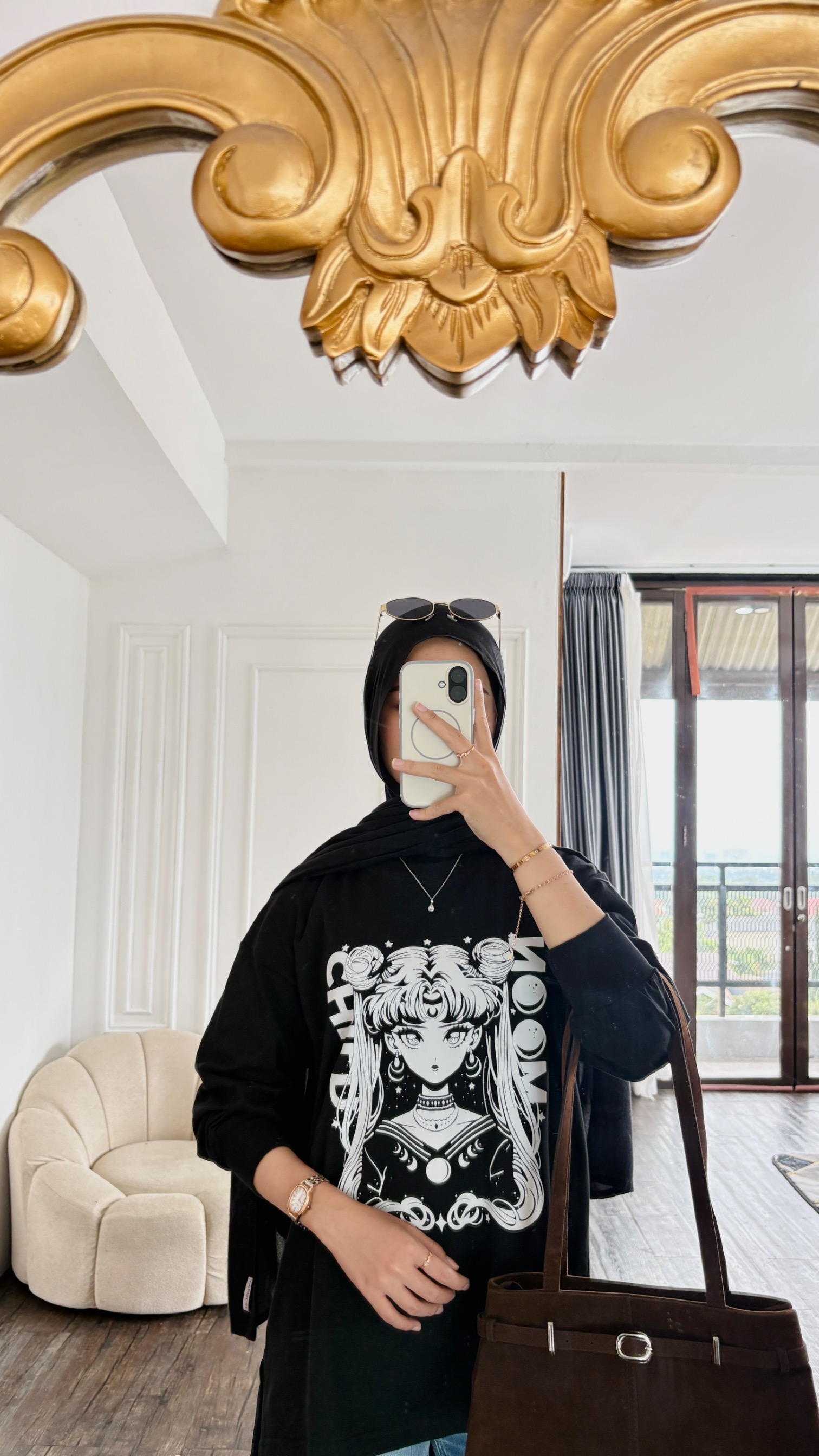 Tshirt LS Black New