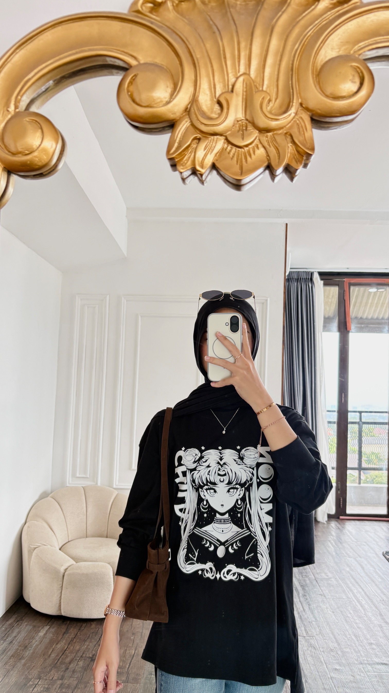Tshirt LS Black New