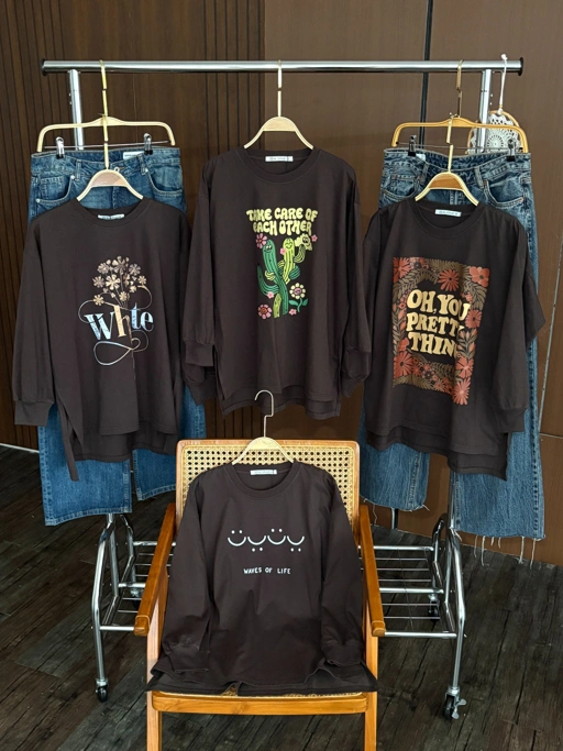Image of Tshirt LS Coffee