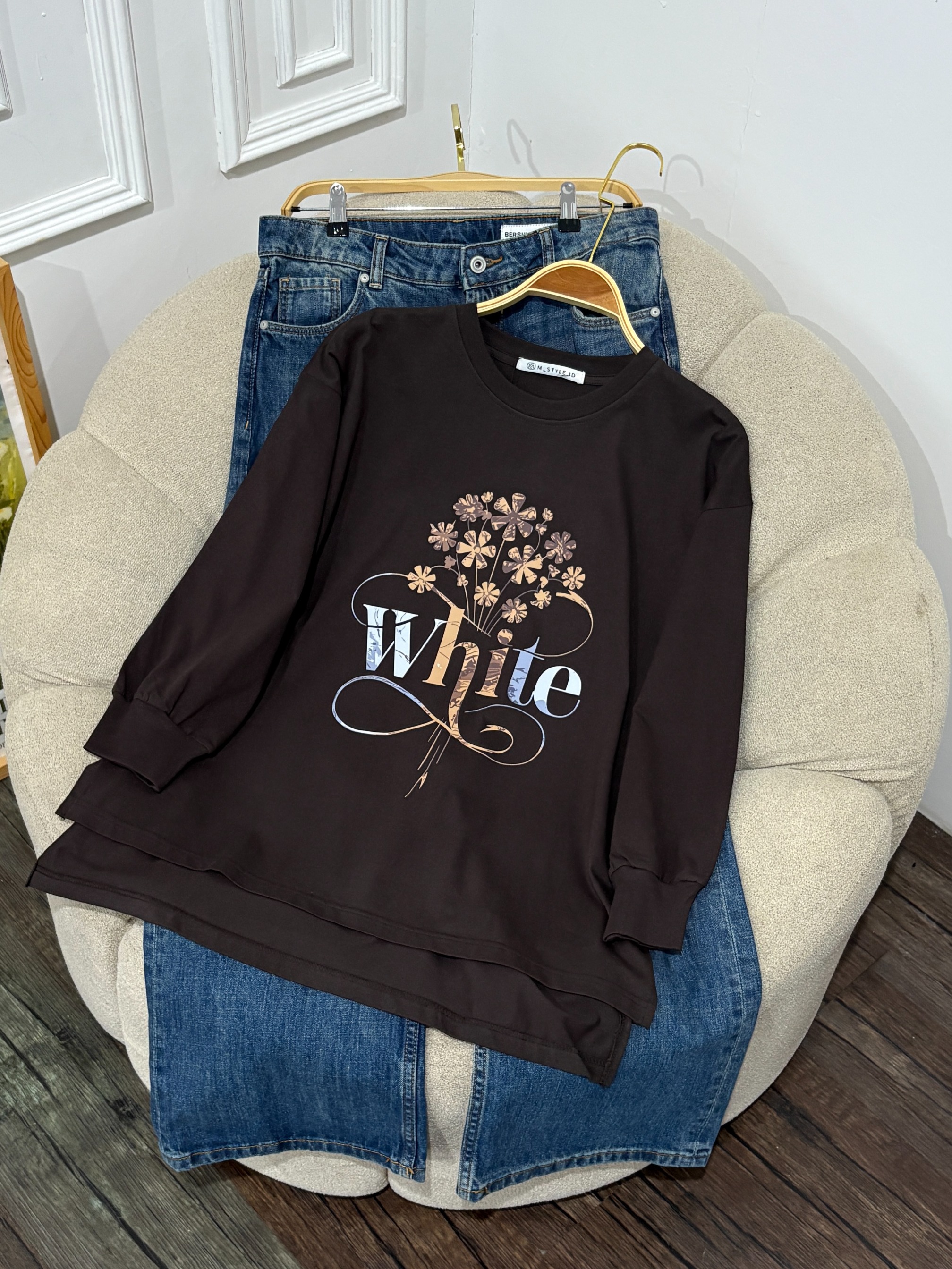 Tshirt LS Coffee